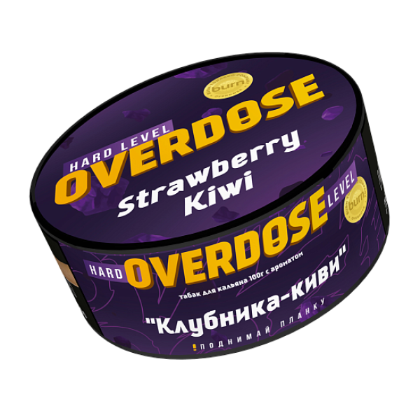 Табак Overdose Strawberry Kiwi (Клубника киви) 100 гр в Челябинске