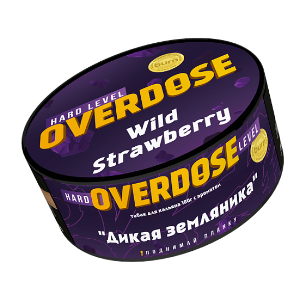 Табак Overdose Wild Strawberry (Дикая земляника) 100 гр в Челябинске