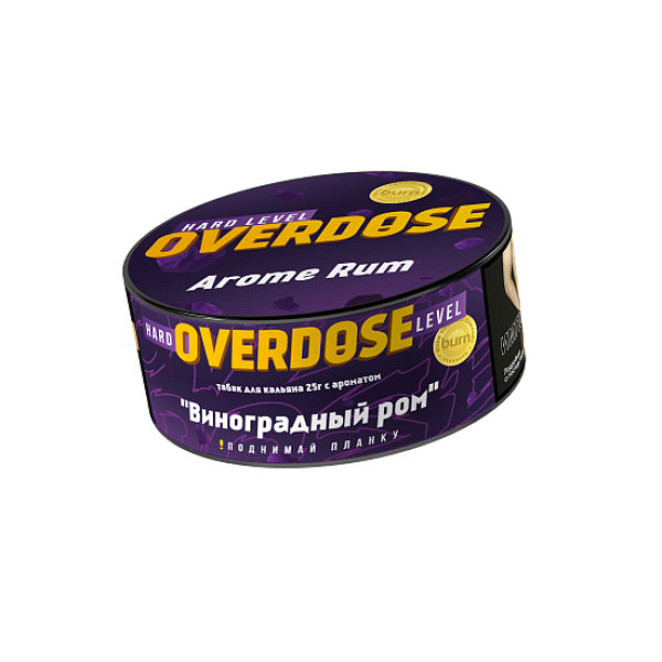 Табак Overdose Aroma Rum (Виноградный ром) 25 гр в Челябинске