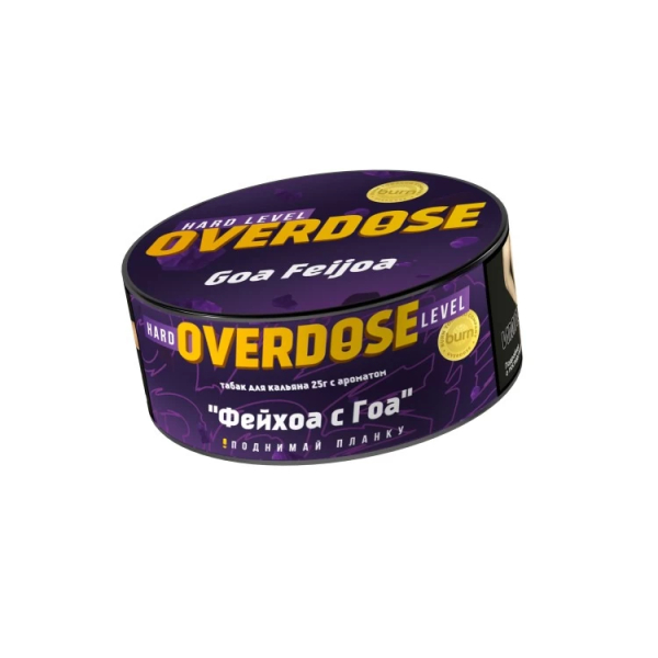 Табак Overdose Goa Feijoa (Фейхоа с Гоа) 25 гр в Челябинске