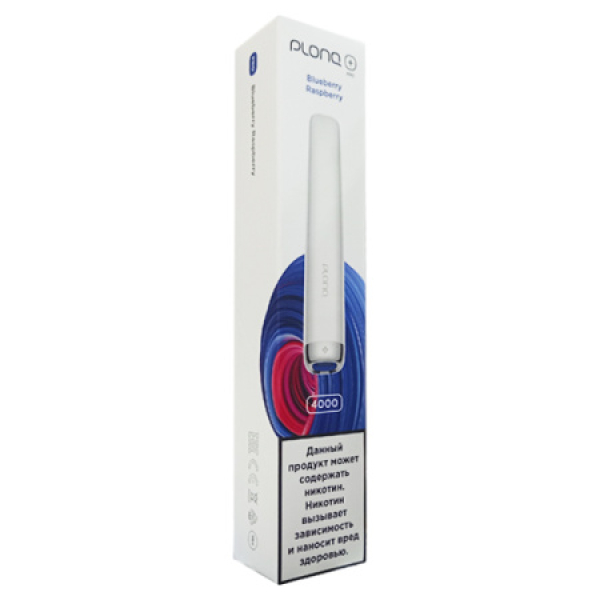 Plonq Plus Pro Blueberry Raspberry 4000 тяг в Челябинске