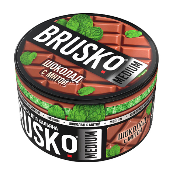 Смесь Brusko Шоколад с мятой 250 гр в Челябинске