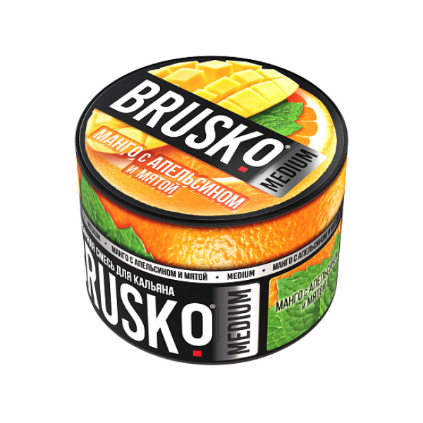 Смесь Brusko Манго с апельсином и мятой 50 гр в Челябинске
