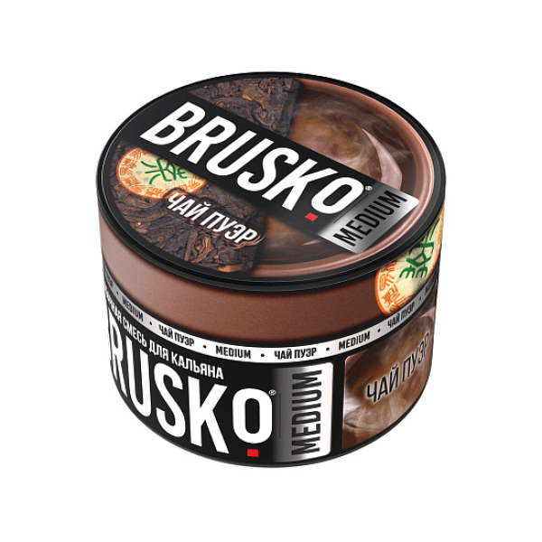 Смесь Brusko Чай пуэр 50 гр в Челябинске