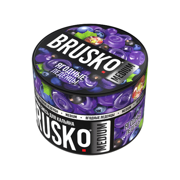 Смесь Brusko Ягодные леденцы 50 гр в Челябинске