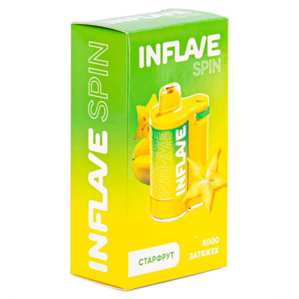 INFLAVE SPIN Старфрут (8000 затяжек) в Челябинске
