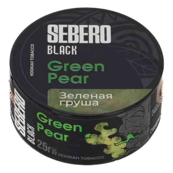 Табак Sebero Black Green Pear  25 грамм в Челябинске