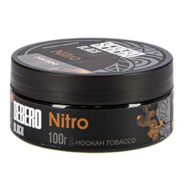 Табак Sebero Black Nitro  100 грамм в Челябинске