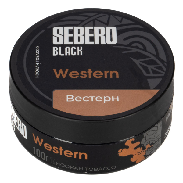 Табак Sebero Black Western  100 грамм в Челябинске