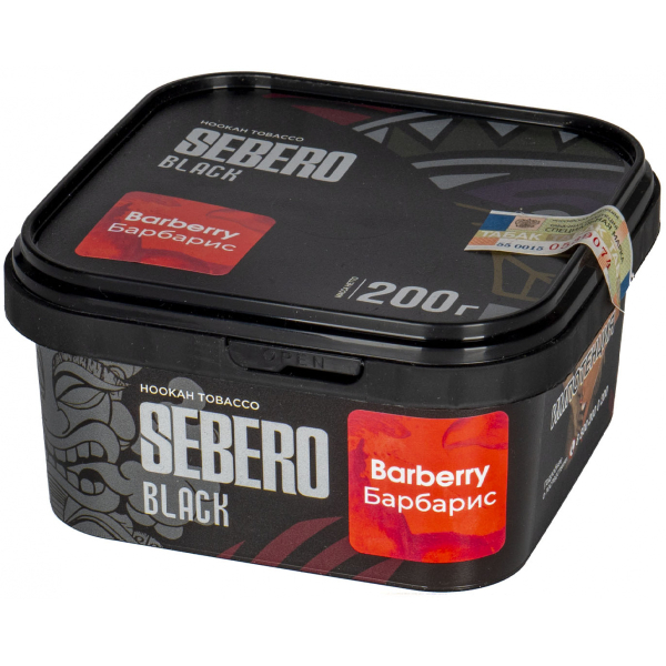Табак Sebero Black Barberry  200 грамм в Челябинске