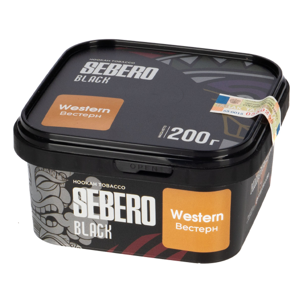 Табак Sebero Black Western  200 грамм в Челябинске