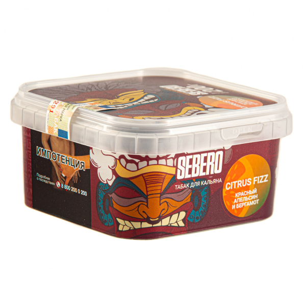 Табак Sebero Citrus fizz  200 грамм в Челябинске