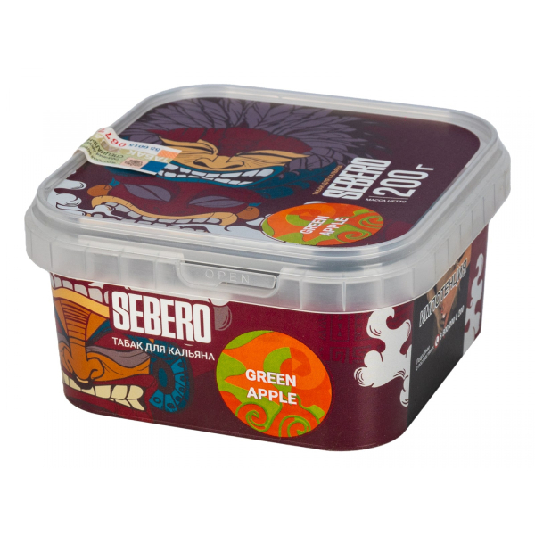 Табак Sebero Green apple  200 грамм в Челябинске
