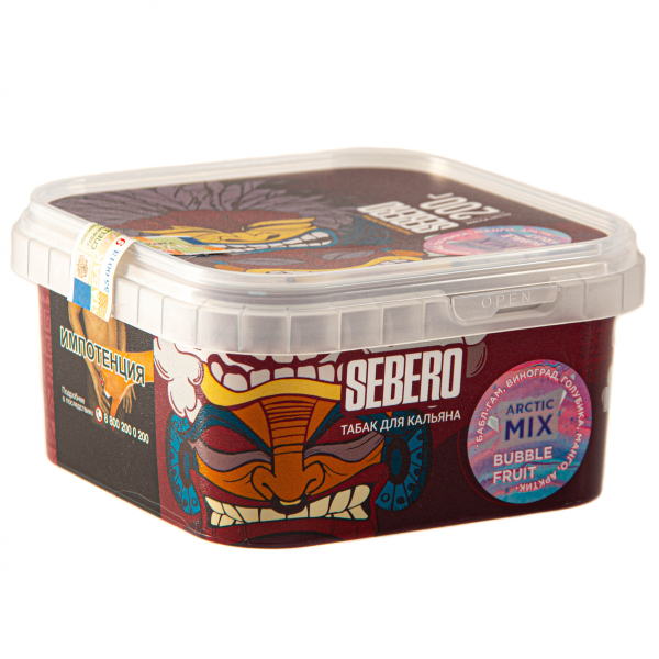 Табак Sebero Arctic Mix Bubble fruit  200 грамм в Челябинске