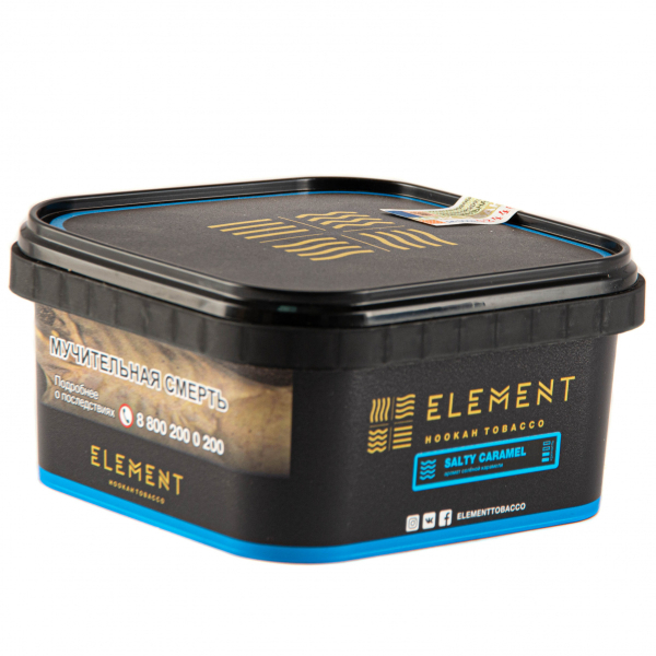 Табак Element ВОДА Salty Caramel  200 грамм в Челябинске