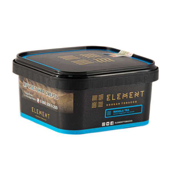 Табак Element ВОДА Masala tea  200 грамм в Челябинске