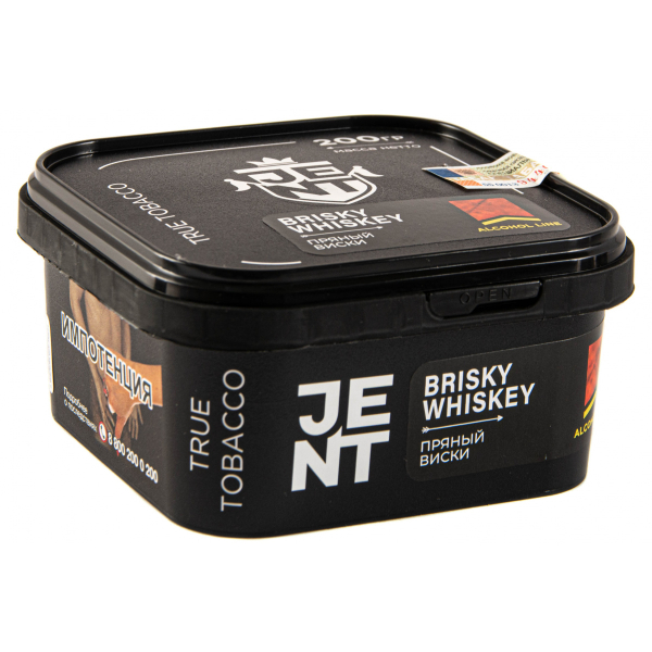 Табак JENT Brisky Whiskey (Пряный виски)  200 грамм в Челябинске