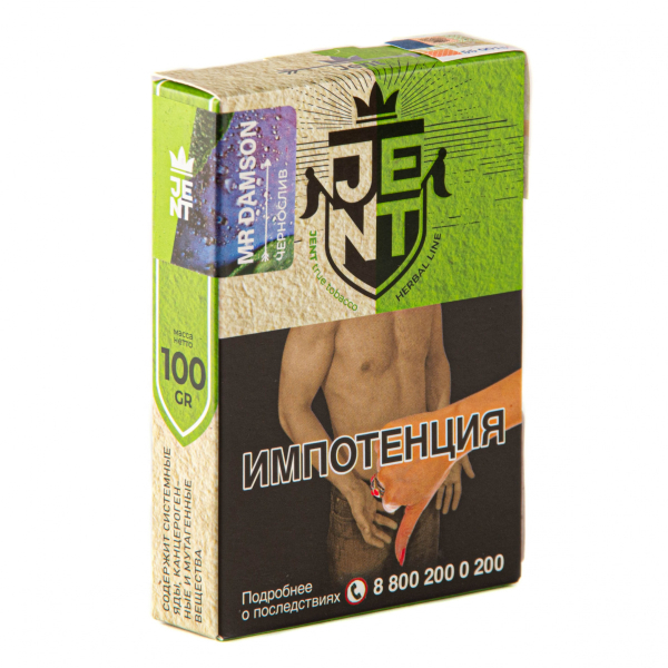Табак JENT Mr Damson (Чернослив)  100 грамм в Челябинске