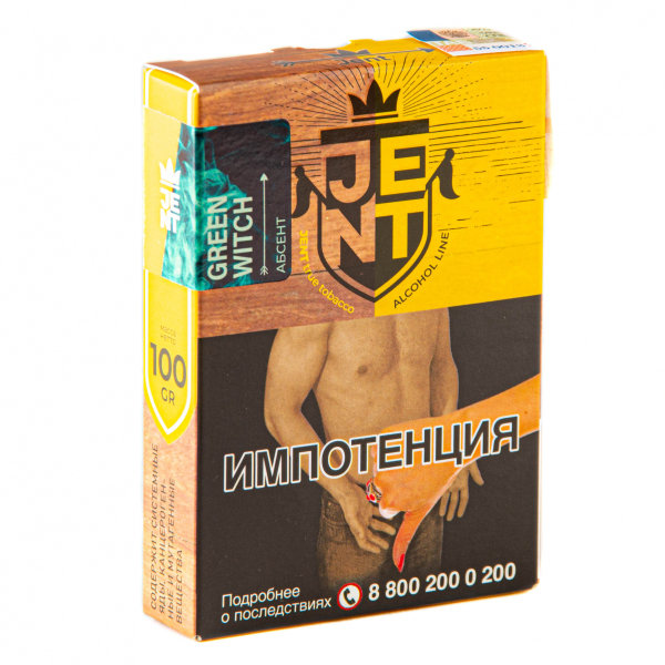 Табак JENT Green Witch (Абсент)  100 грамм в Челябинске