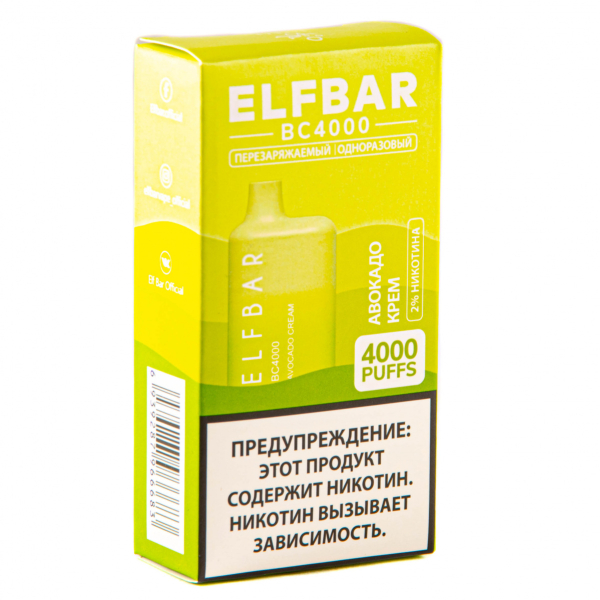 ELF BAR Avocado Cream (4000 затяжек) 20 мг в Челябинске