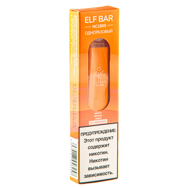 ELF BAR NC Mango Peach Watermelon (1800 затяжек) 20 мг в Челябинске