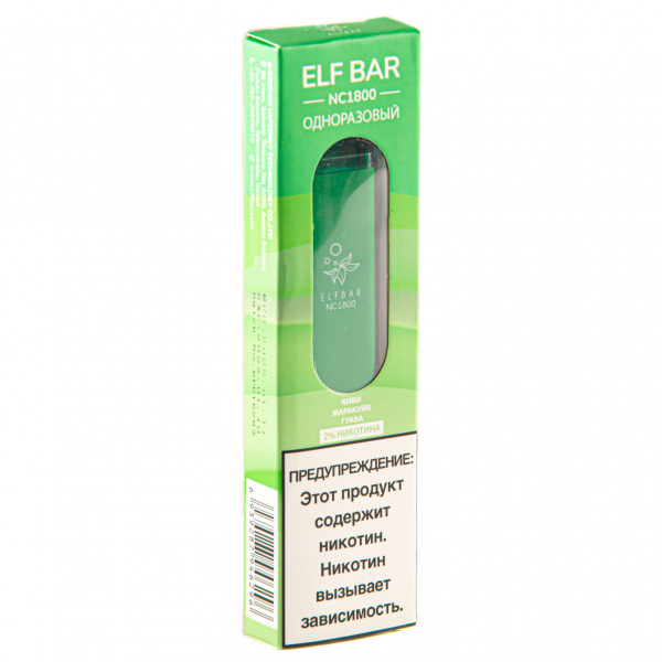 ELF BAR NC Kiwi Passionfruit Guava (1800 затяжек) 20 мг в Челябинске