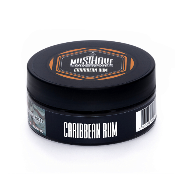 Табак MUST HAVE CARIBBEAN RUM  125 грамм в Челябинске