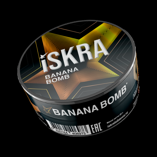 Табак ISKRA Вanana Bomb  25 грамм в Челябинске