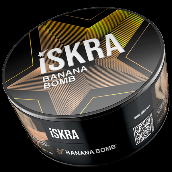 Табак ISKRA Вanana Bomb  100 грамм в Челябинске