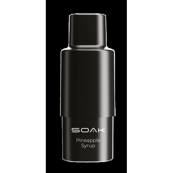Картридж SOAK Q Ананасовый сироп (1500 затяжек) в Челябинске