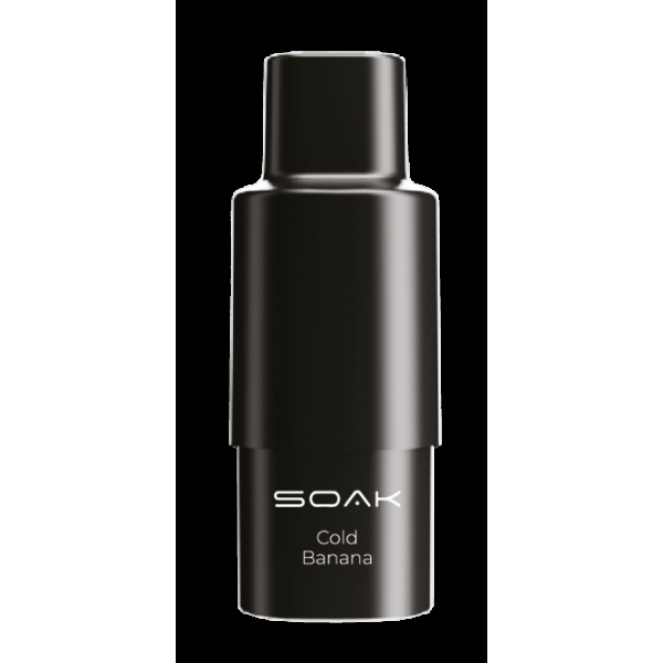 Картридж SOAK Q Холодный банан (1500 затяжек) в Челябинске