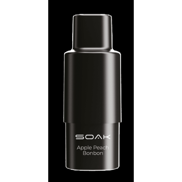 Картридж SOAK Q Яблоко-персик (1500 затяжек) в Челябинске
