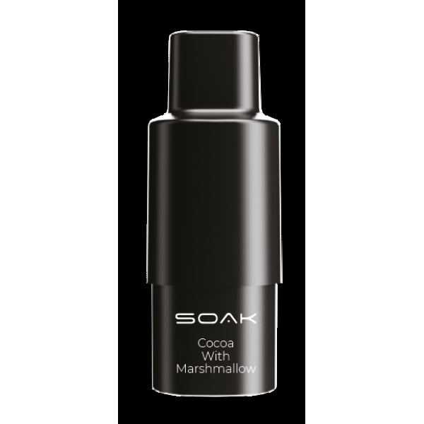 Картридж SOAK Q Какао с маршмеллоу (1500 затяжек) в Челябинске