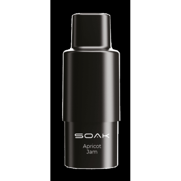 Картридж SOAK Q Абрикосовый джем (1500 затяжек) в Челябинске