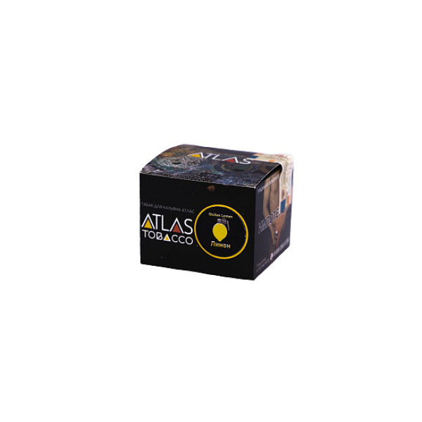 Табак ATLAS SICILIAN LEMON (ЛИМОН)  100 грамм в Челябинске