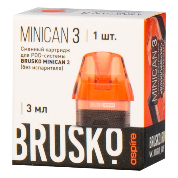 Картридж Brusko Minican 3 красный в Челябинске
