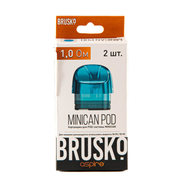 Картридж Brusko Minican синий (2шт.) 1,0 в Челябинске