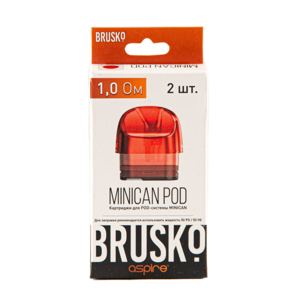 Картридж Brusko Minican красный (2шт.) 1,0 в Челябинске