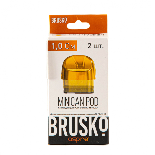 Картридж Brusko Minican жёлтый (2шт.) 1,0 в Челябинске