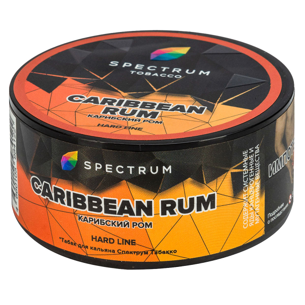 Табак Spectrum Hard Caribbean Rum  25 грамм в Челябинске