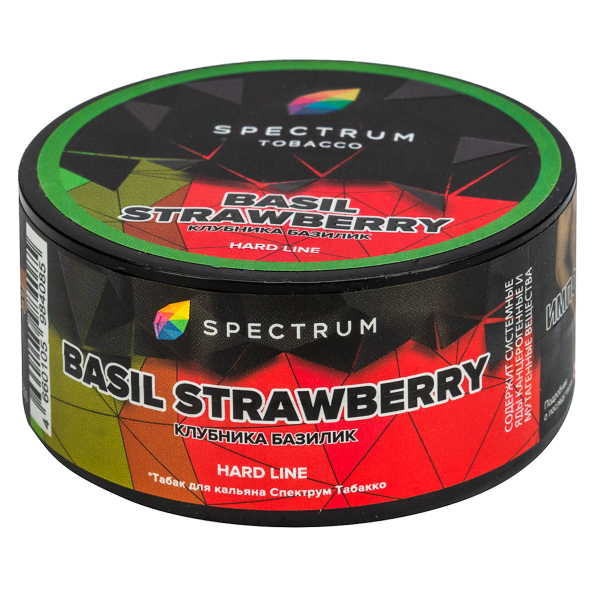 Табак Spectrum Hard Basil Strawberry  25 грамм в Челябинске
