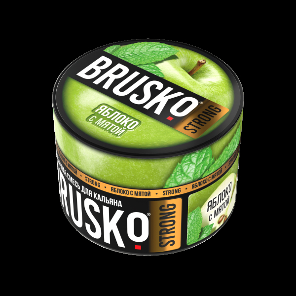 Смесь Brusko Strong яблоко с мятой  50 гр в Челябинске