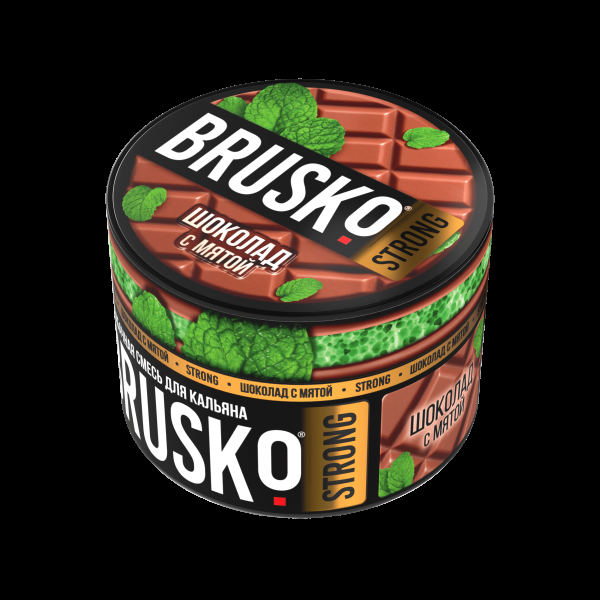 Смесь Brusko Strong шоколад с мятой  50 гр в Челябинске