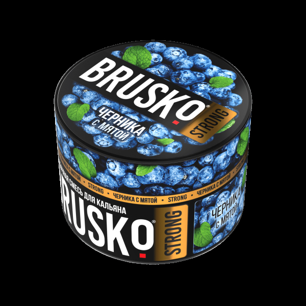 Смесь Brusko Strong черника с мятой  50 гр в Челябинске