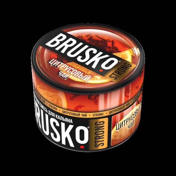 Смесь Brusko Strong цитрусовый чай  50 гр в Челябинске