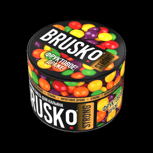 Смесь Brusko Strong фруктовое драже  50 гр в Челябинске