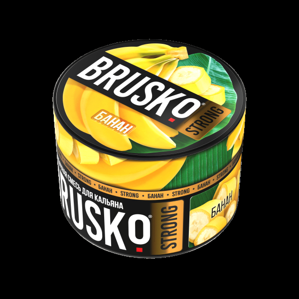 Смесь Brusko Strong банан  50 гр в Челябинске