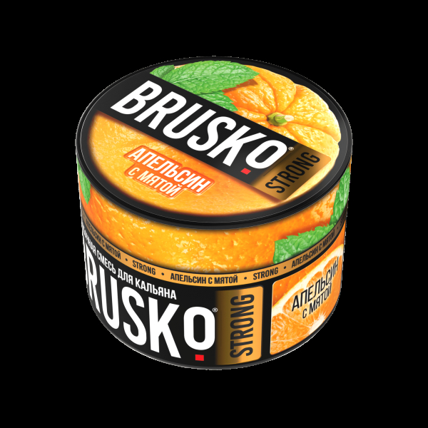 Смесь Brusko Strong апельсин с мятой  50 гр в Челябинске