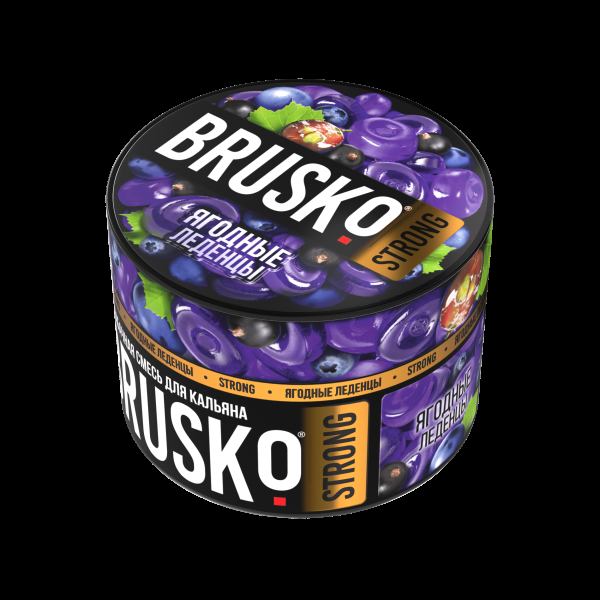 Смесь Brusko Strong ягодные леденцы  50 гр в Челябинске