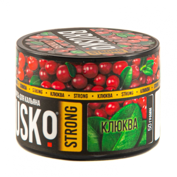 Смесь Brusko Strong клюква  50 гр в Челябинске